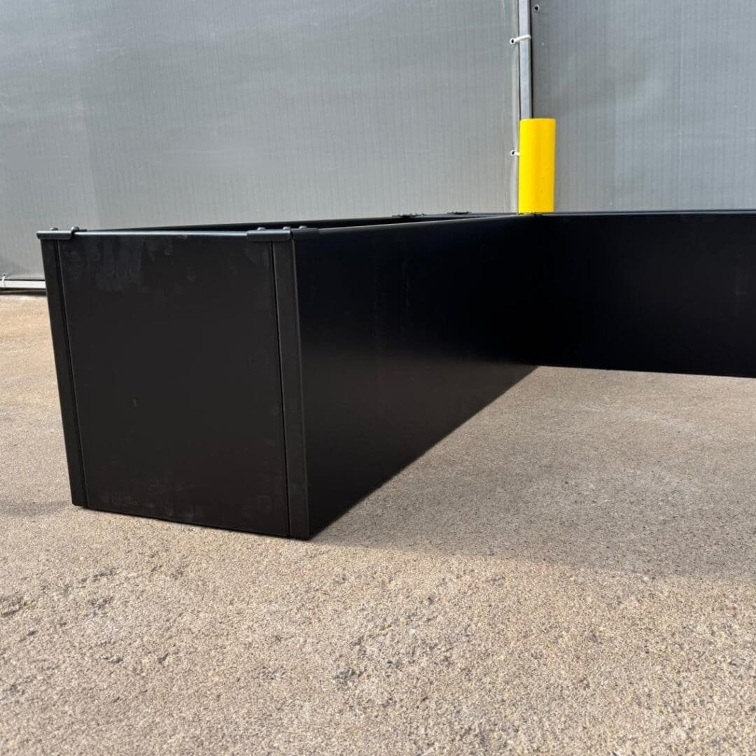 Moduliniai metaliniai vazonai (sujungiami) 60 cm aukščio - Image 3
